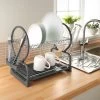 Addis Dish Drainer - Grey -Kitchen Supplies Store 241067 2 tier dish drainer grey