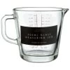 B&M Glass Measuring Jug 500ml -Kitchen Supplies Store 314251 500ml glass measuring jug