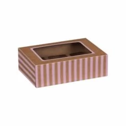 Betty Winters Cupcake Boxes 4pk 8 Betty Winters Cupcake Boxes 4pk -Kitchen Supplies Store 320783 4pk cupcake boxes holds 6 pink 2