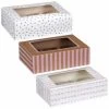 Betty Winters Cupcake Boxes 4pk -Kitchen Supplies Store 320783 4pk cupcake boxes holds 6 silver spot 2