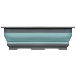 Addis Collapsible Washing Up Bowl - Aqua & Grey -Kitchen Supplies Store 332198 addis collapsible washing up bowl grey and aqua 2