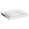 Addis Non-Slip Cutlery Tray - White -Kitchen Supplies Store 335260 addis non slip cutlery tray white grey 2