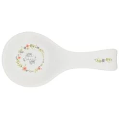 B&M Ceramic Spoon Rest -Kitchen Supplies Store 337110 ceramic spoon rest home sweet home