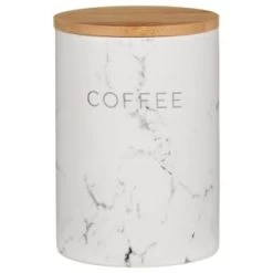 B&M Marble Effect Kitchen Canisters 3pc 12 B&M Marble Effect Kitchen Canisters 3pc -Kitchen Supplies Store 356820 storage canisters marble effect coffee