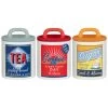 B&M Retro Canister Set 3pc 1 B&M Retro Canister Set 3pc -Kitchen Supplies Store 356953 storage canisters retro tea coffee sugar 2