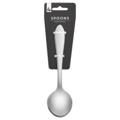 B&M Stainless Steel Spoons 4pk