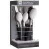 B&M Cutlery Set With Caddy 16pc - Black -Kitchen Supplies Store 357347 16pc cutlery set with caddy black 2