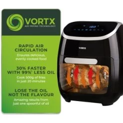 Tower 5-in-1 Air Fryer Oven 11L -Kitchen Supplies Store 357961 tower 5 in 1 air fryer oven 11l 16