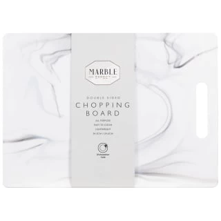 B&M Marble Effect Double Sided Chopping Board 3 B&M Marble Effect Double Sided Chopping Board