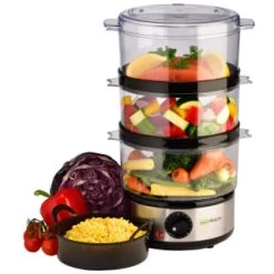 Mo Health 3 Tier Steamer 7 Mo Health 3 Tier Steamer -Kitchen Supplies Store 358352 mo farah 3 tier steamer 3