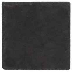 B&M Slate Coasters 4pk 7 B&M Slate Coasters 4pk -Kitchen Supplies Store 365650 4 slate coasters 2