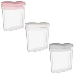 B&M Cereal Storage Container Set 2pk - Grey -Kitchen Supplies Store 368613 368614 368615 cereal storage set 2 pk main