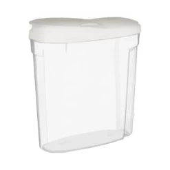 B&M Cereal Storage Container Set 2pk - White -Kitchen Supplies Store 368613 cereal storage set 2 pk white 5