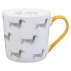 B&M Sausage Dog Print Mug -Kitchen Supplies Store 369074 sausage dog print mug
