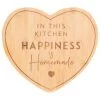 B&M Heart Bamboo Chopping Board With Slogan 2 B&M Heart Bamboo Chopping Board With Slogan -Kitchen Supplies Store 369140 heart bamboo chopping board with slogan