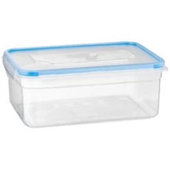 B&M Clip Top Food Containers 4pk - Blue -Kitchen Supplies Store 369681 4pk clip top food containers blue 2