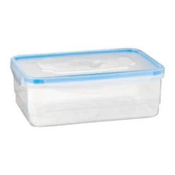 B&M Clip Top Food Containers 4pk - Blue -Kitchen Supplies Store 369681 4pk clip top food containers blue 3