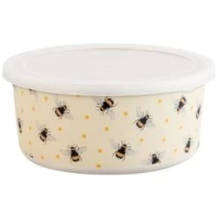 B&M Round Tubs 2pk - Bees -Kitchen Supplies Store 375966 2pk reuse and repurpose round tubs bee 6