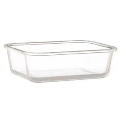 B&M Rectangular Glass Food Container With Bamboo Lid 8 B&M Rectangular Glass Food Container With Bamboo Lid -Kitchen Supplies Store 378623 regular glass food container