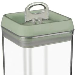 B&M Vacuum Storage Container 2.3L - Sage -Kitchen Supplies Store 380190 vacuum storage 2 3l sage 2