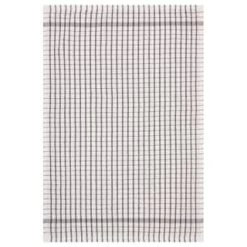 B&M Grey Check Tea Towels 3pk -Kitchen Supplies Store 380305 3pk check tea towels grey 3