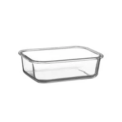 B&M Pink Glass Food Container - Small -Kitchen Supplies Store 380661 glass food container pink small