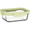 B&M Green Glass Food Container - Large -Kitchen Supplies Store 380662 glass food container green large 3