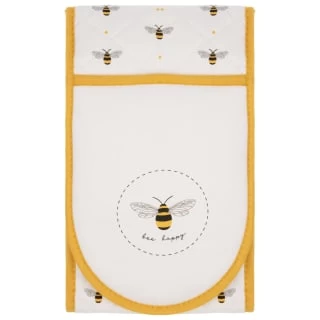 B&M Bee Happy Double Oven Glove 4 B&M Bee Happy Double Oven Glove - Image 2