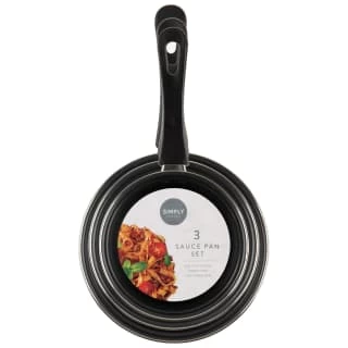 Simply Everyday Sauce Pan Set 3pk 5 Simply Everyday Sauce Pan Set 3pk - Image 3