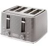 Goodmans Textured 4 Slice Toaster - Grey -Kitchen Supplies Store 386707 goodmans textured 4 slice toaster grey 3