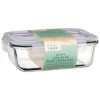 B&M Large Eco Glass Clip Lock Food Container -Kitchen Supplies Store 388506 large glass clip lock food container
