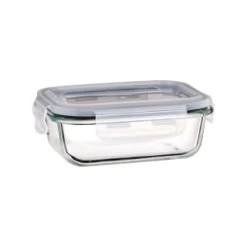 B&M Small Eco Glass Clip Lock Food Container 8 B&M Small Eco Glass Clip Lock Food Container -Kitchen Supplies Store 388507 small glass clip lock food container 2