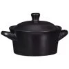 B&M Casserole Dish With Lid - Matte Black -Kitchen Supplies Store 390145 urban paradise mini casserole dish black