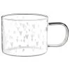 B&M Printed Glass Mug - Hearts -Kitchen Supplies Store 390185 printed glass mug heart
