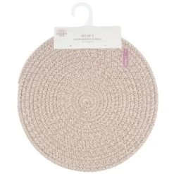 B&M Cotton Woven Placemats 2pk