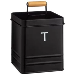 B&M Kitchen Storage Canisters 3pk 9 B&M Kitchen Storage Canisters 3pk -Kitchen Supplies Store 390368 set of 3 storage canisters 4