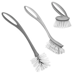 Simply Everyday Dish Brushes Value Set 3pk -Kitchen Supplies Store 392165 3pk simply everyday dish brushes value set 4