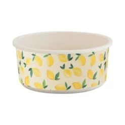 B&M Round Tubs 2pk - Lemons -Kitchen Supplies Store 392928 2pk reuse and repurpose round tubs lemon 7