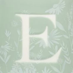 B&M Floral Alphabet Mug (Assorted) -Kitchen Supplies Store 394400 floral alphabet mug green e 2