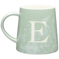 B&M Floral Alphabet Mug (Assorted)