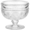B&M Embossed Glass Dessert Bowl 1 B&M Embossed Glass Dessert Bowl -Kitchen Supplies Store 394424 glass embossed dessert bowl clear