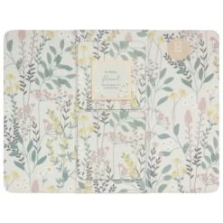 B&M Floral Placemat & Coaster Set 8pc 8 B&M Floral Placemat & Coaster Set 8pc -Kitchen Supplies Store 394455 floral placemat and coaster set 8pc